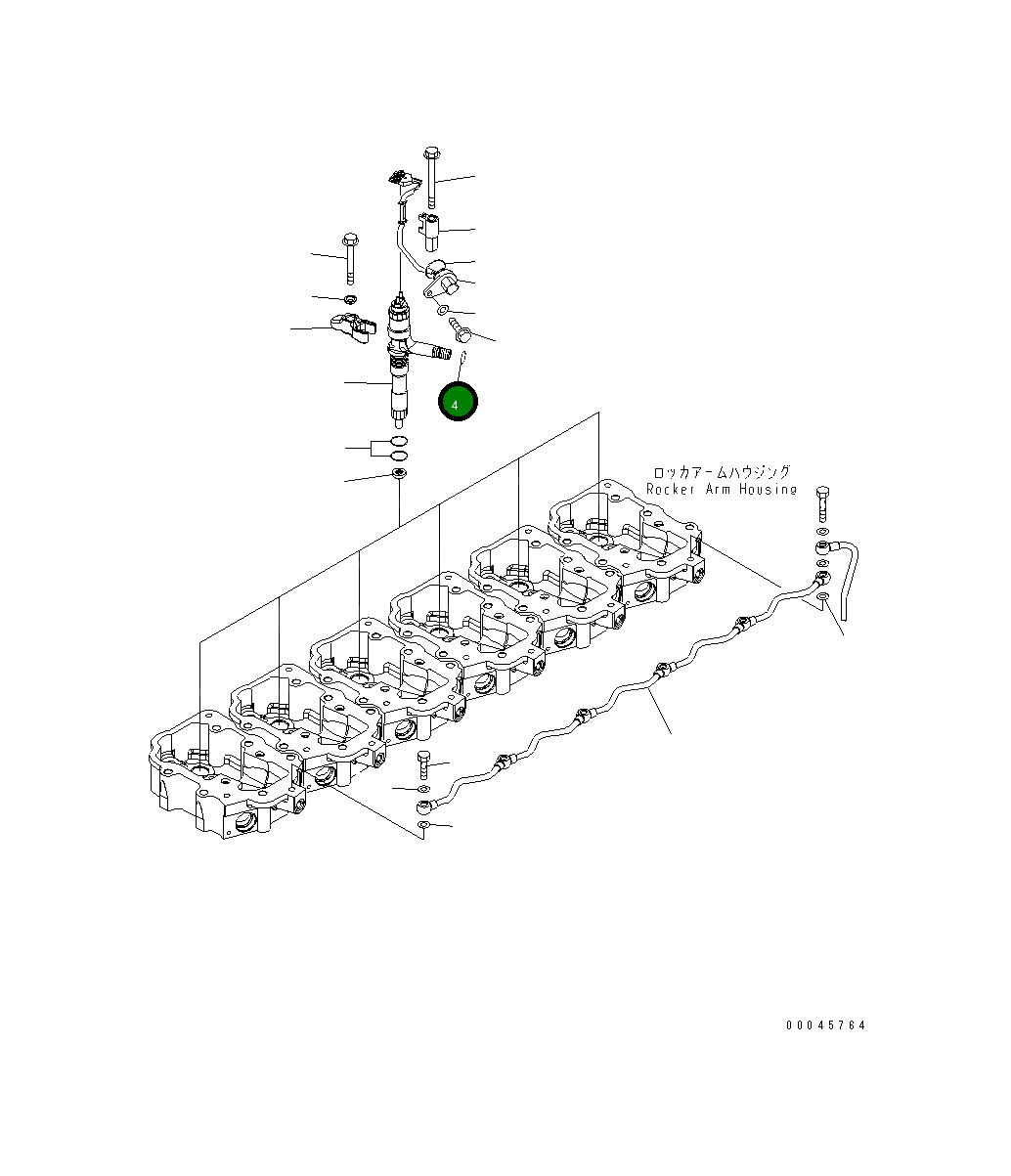 Прокладка 6219-71-1160 Komatsu
