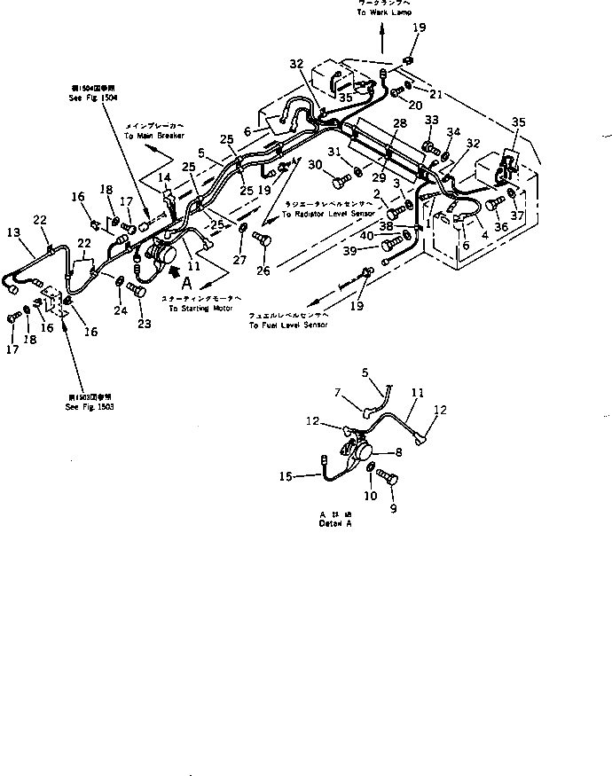 Провод 419-Z94-1630 Komatsu