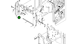 Пластина 4A2-53-12470 Komatsu