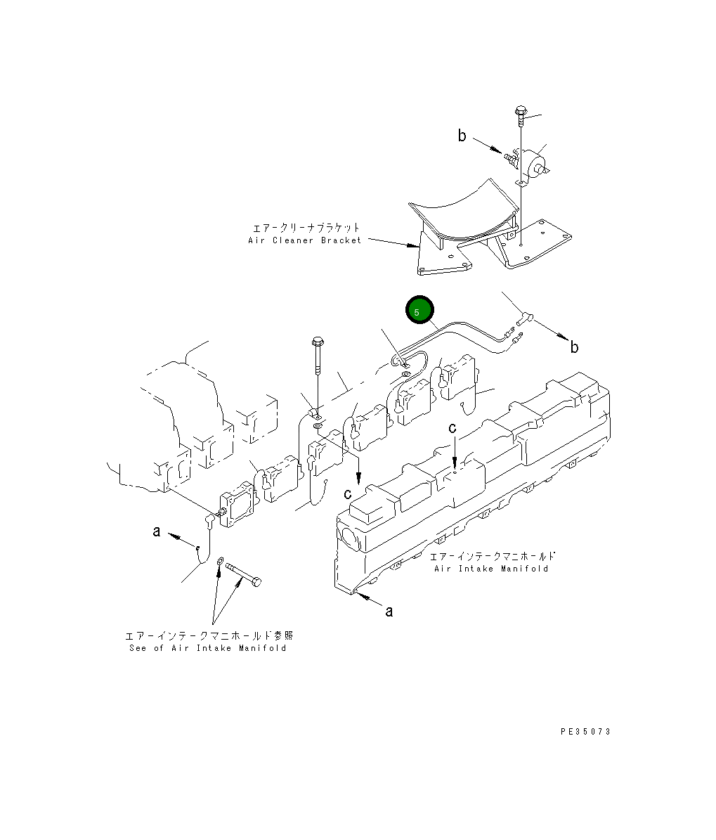 Провод 6212-82-4360 Komatsu