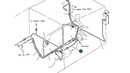 Провод 23A-06-13150 Komatsu