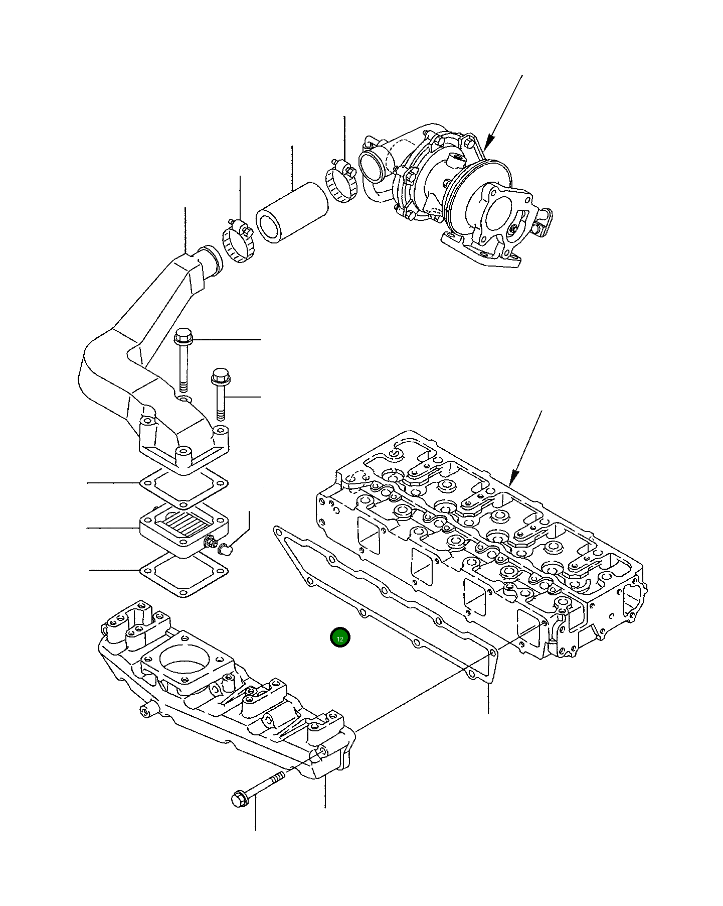 Пробка YM124756-77040 Komatsu