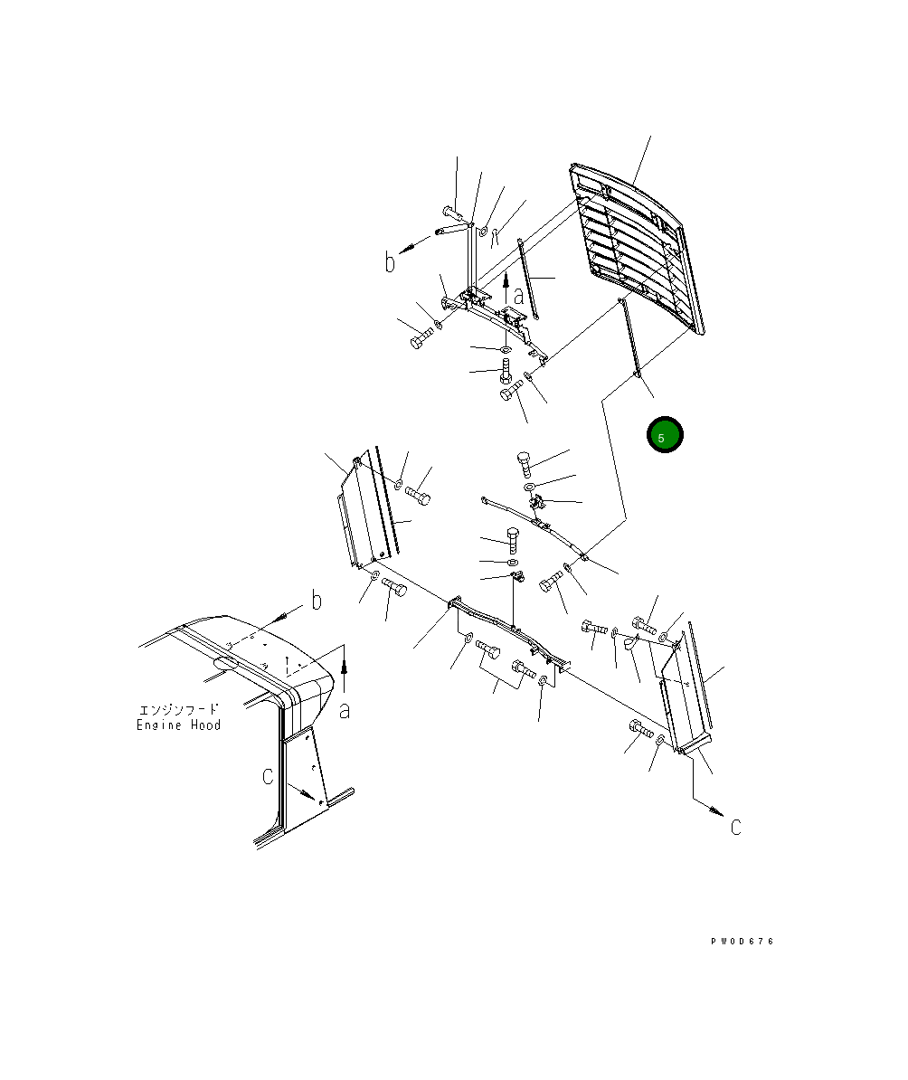 Пластина 423-976-3140 Komatsu