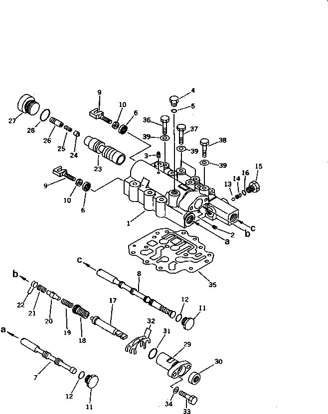 Прокладка 103-15-35920 Komatsu
