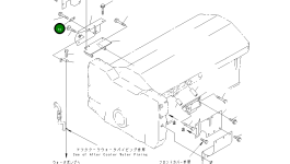 Пластина 6136-11-8890 Komatsu
