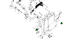 Стойка 20Y-03-32660 Komatsu