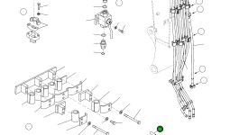 Проставка 20E-62-31490 Komatsu