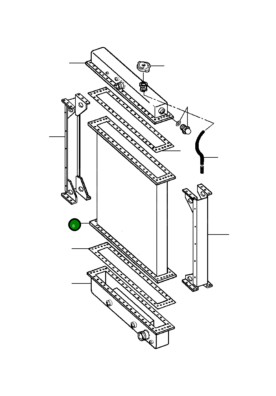 Сердечник 1434 994 H1 Komatsu