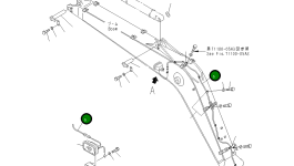 Провод 203-06-71171 Komatsu