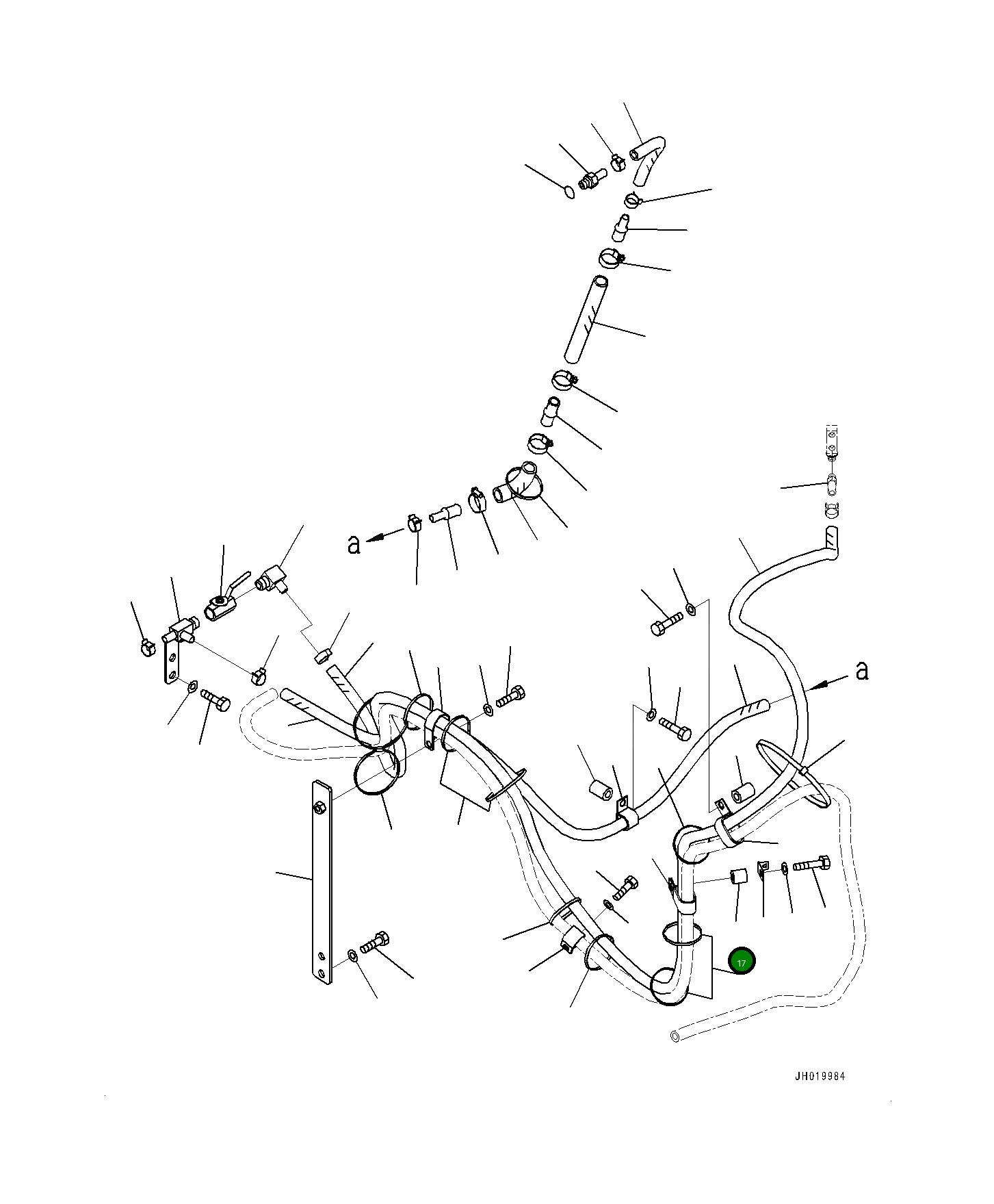 Проставка 1953311220 Komatsu