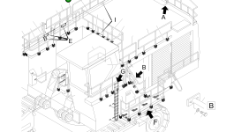 Рельс 961 744 40 Komatsu
