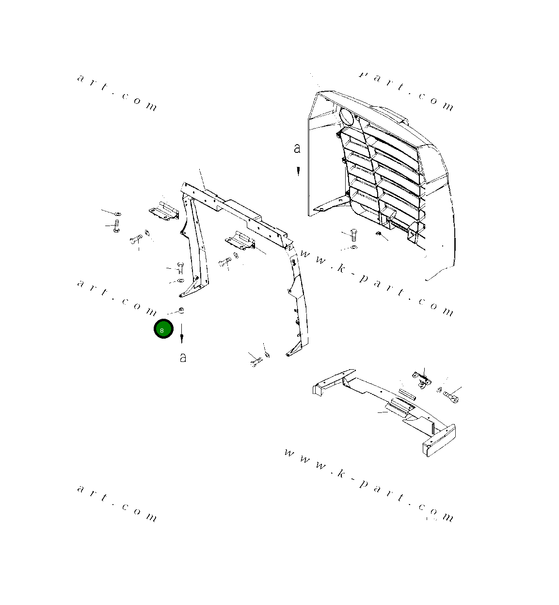 Проставка 419-54-63510 Komatsu