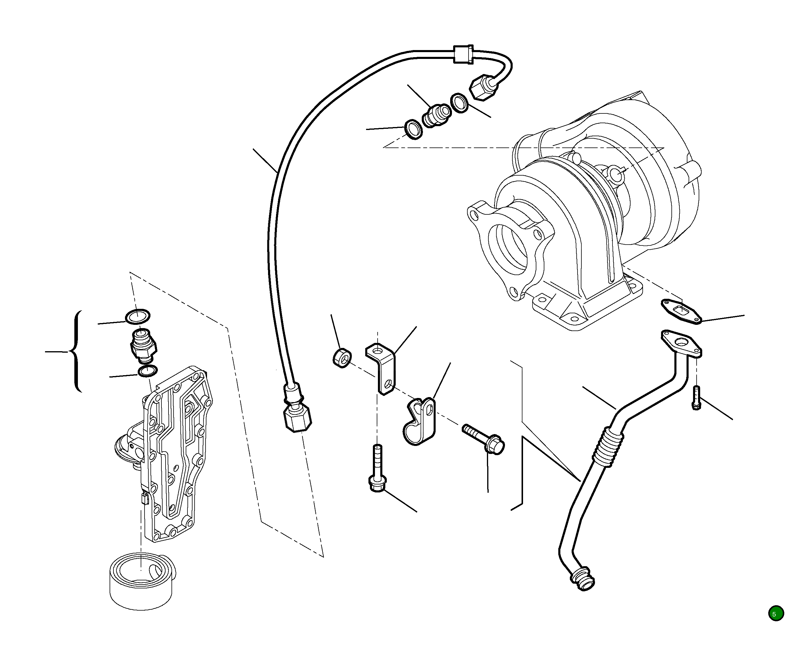 Прокладка EA4899467 Komatsu