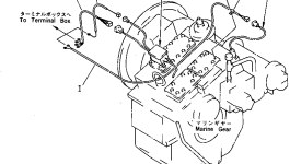 Провод 7700-85-7370 Komatsu