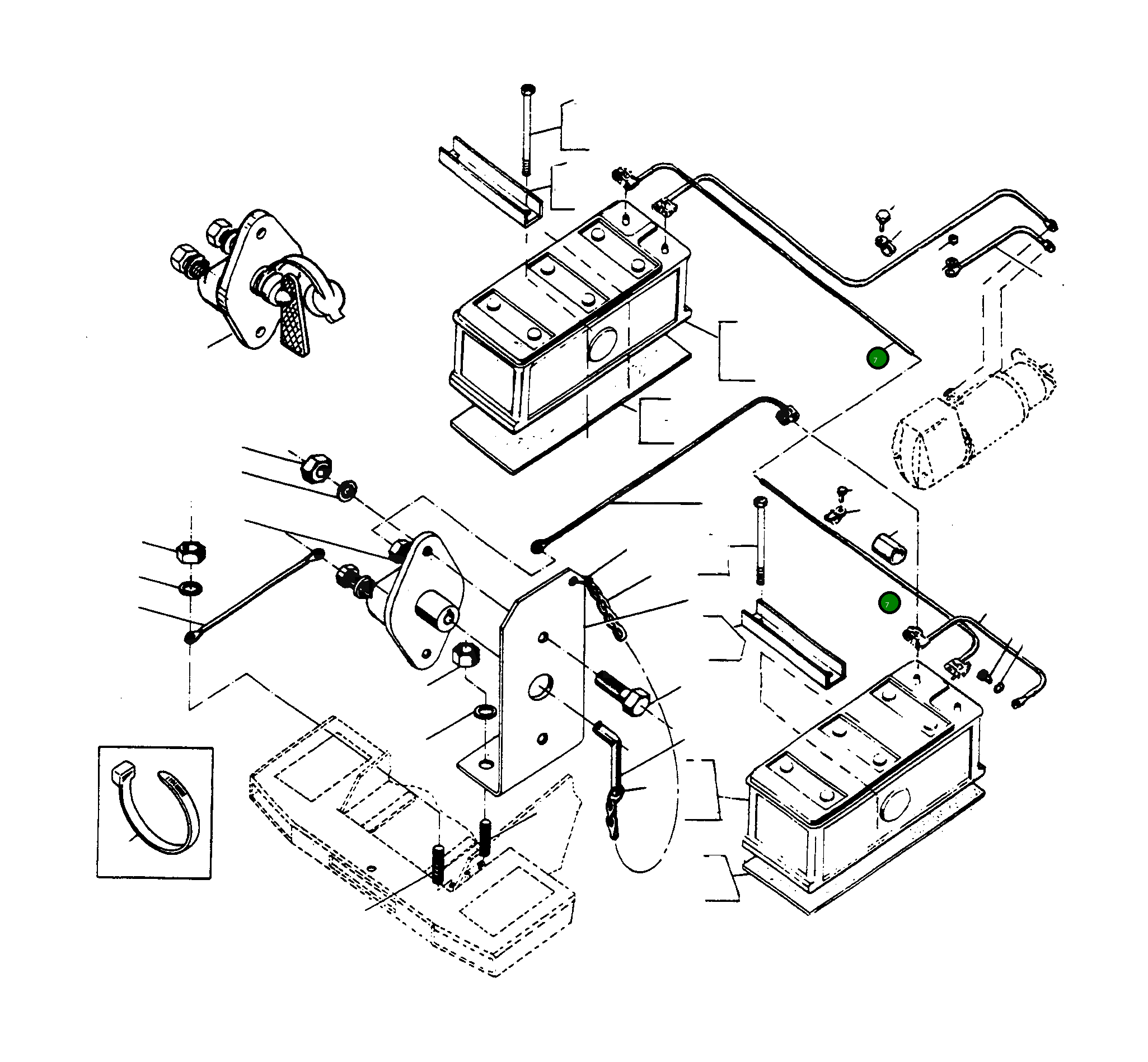 Провод 3079320M91 Komatsu