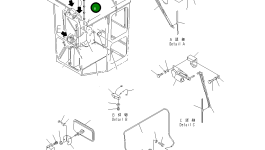 Полка 232-957-4570 Komatsu