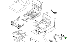 Решётка K9000373 Komatsu