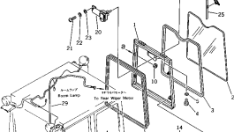 Провод 363-A83-1150 Komatsu