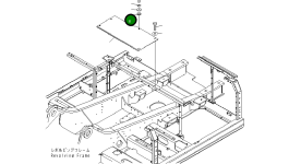 Пластина 20Y5419920 Komatsu