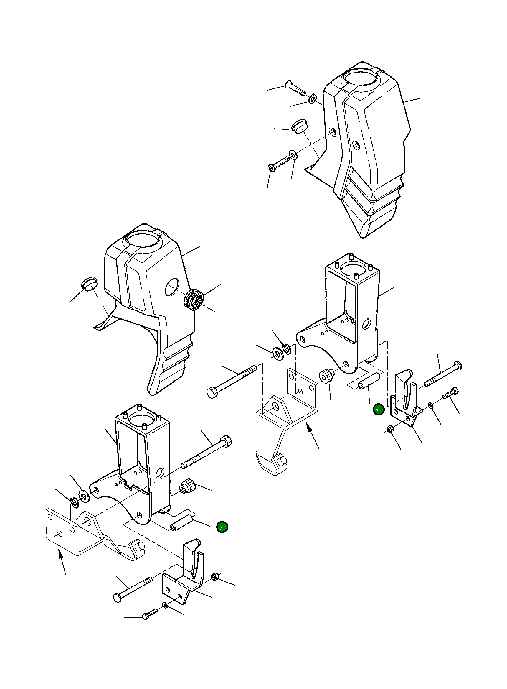 Проставка 334405661 Komatsu