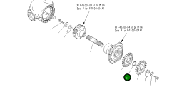 Проставка 23B-22-31970 Komatsu