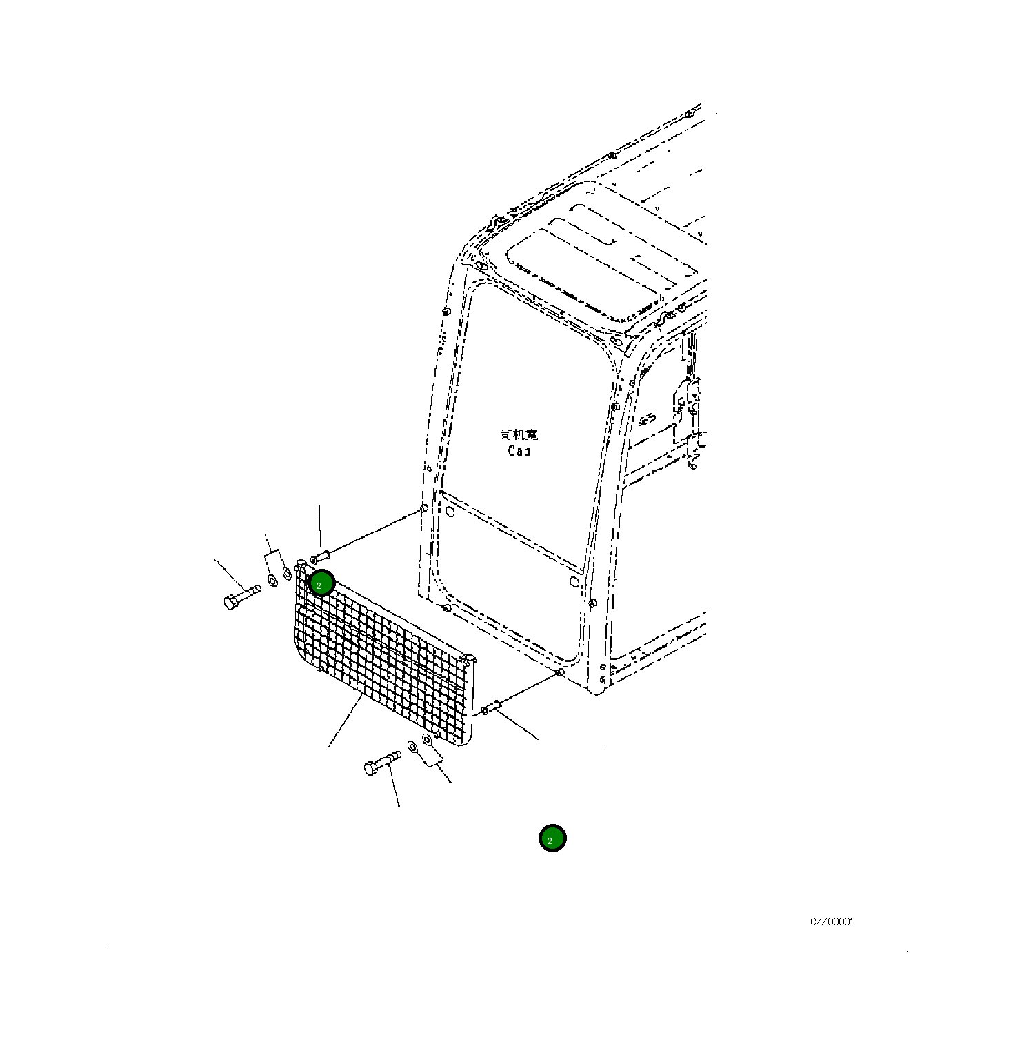 Проставка 20Y-954-6192 Komatsu