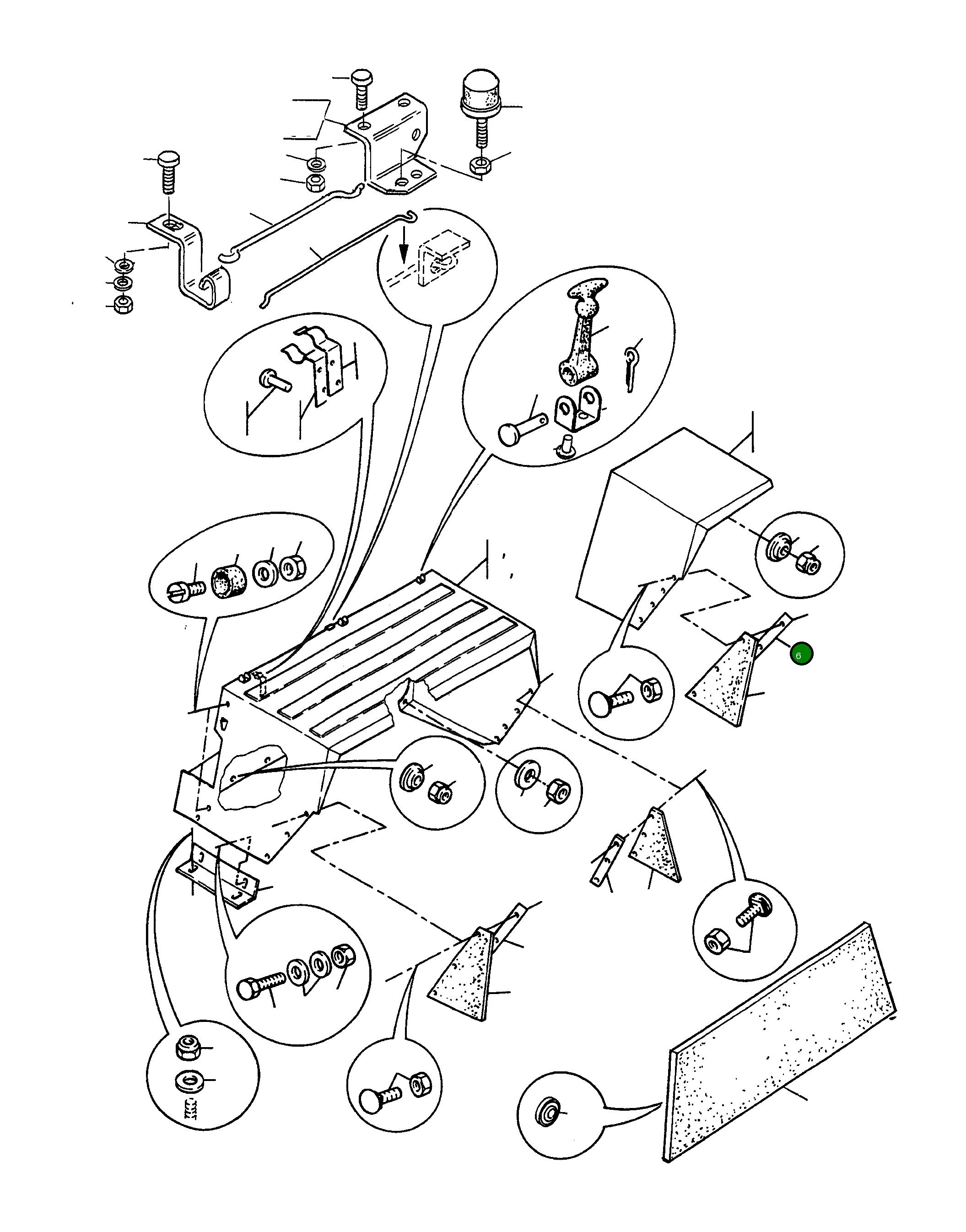 Рейка 2951446M1 Komatsu