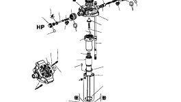 Седло шарика WG86350048 Komatsu