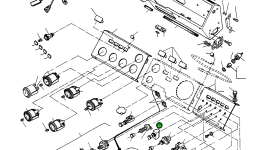Переключатель указателя поворота 2949837M91 Komatsu