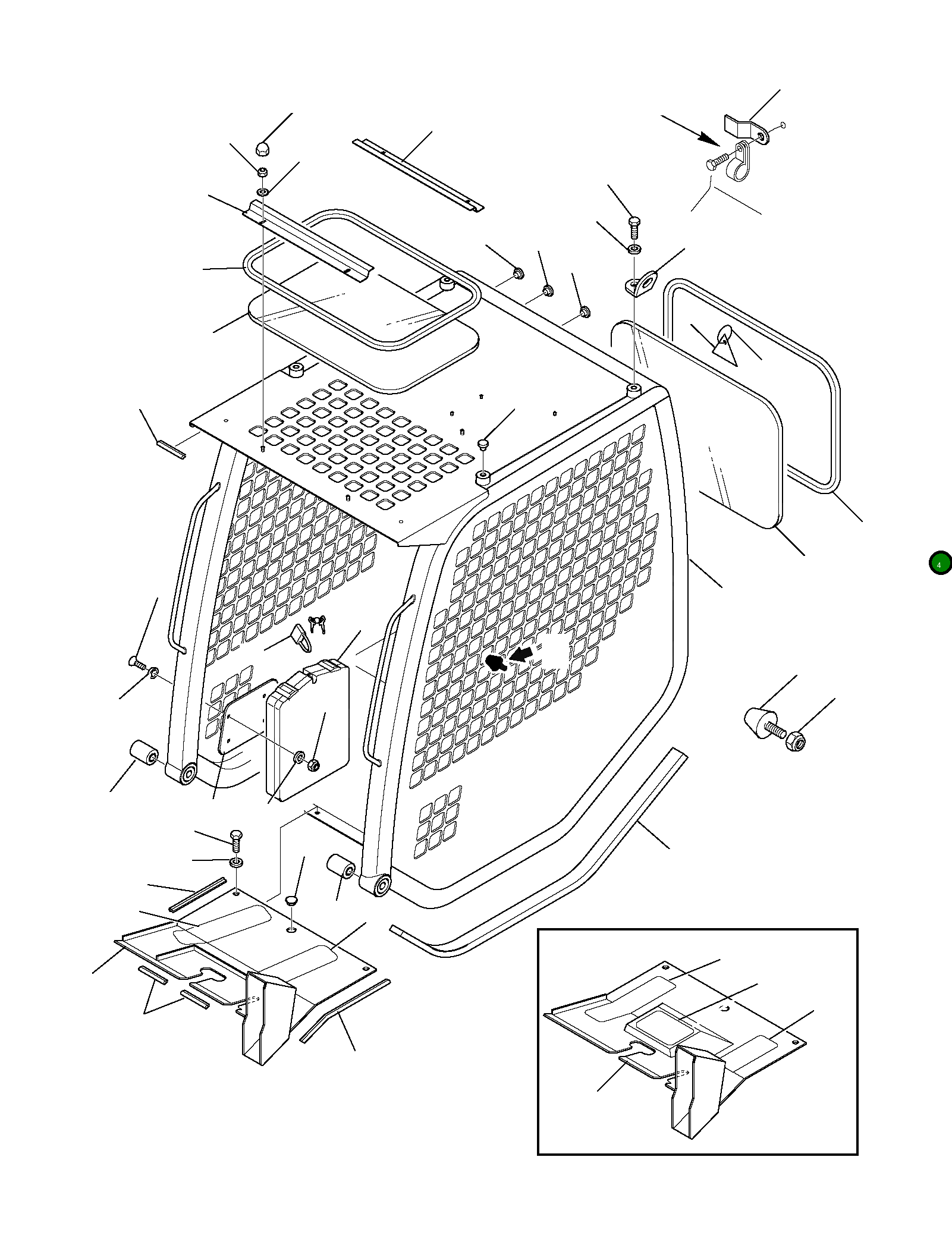 Прокладка 37A-54-14163 Komatsu