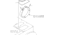 Прокладка 113-33-22171 Komatsu