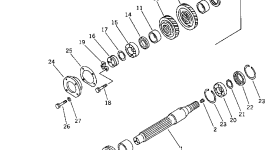 Прокладка 141-14-36311 Komatsu