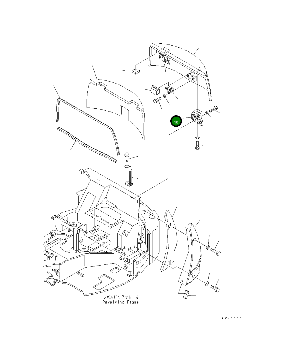 Петля 22F-54-11441 Komatsu
