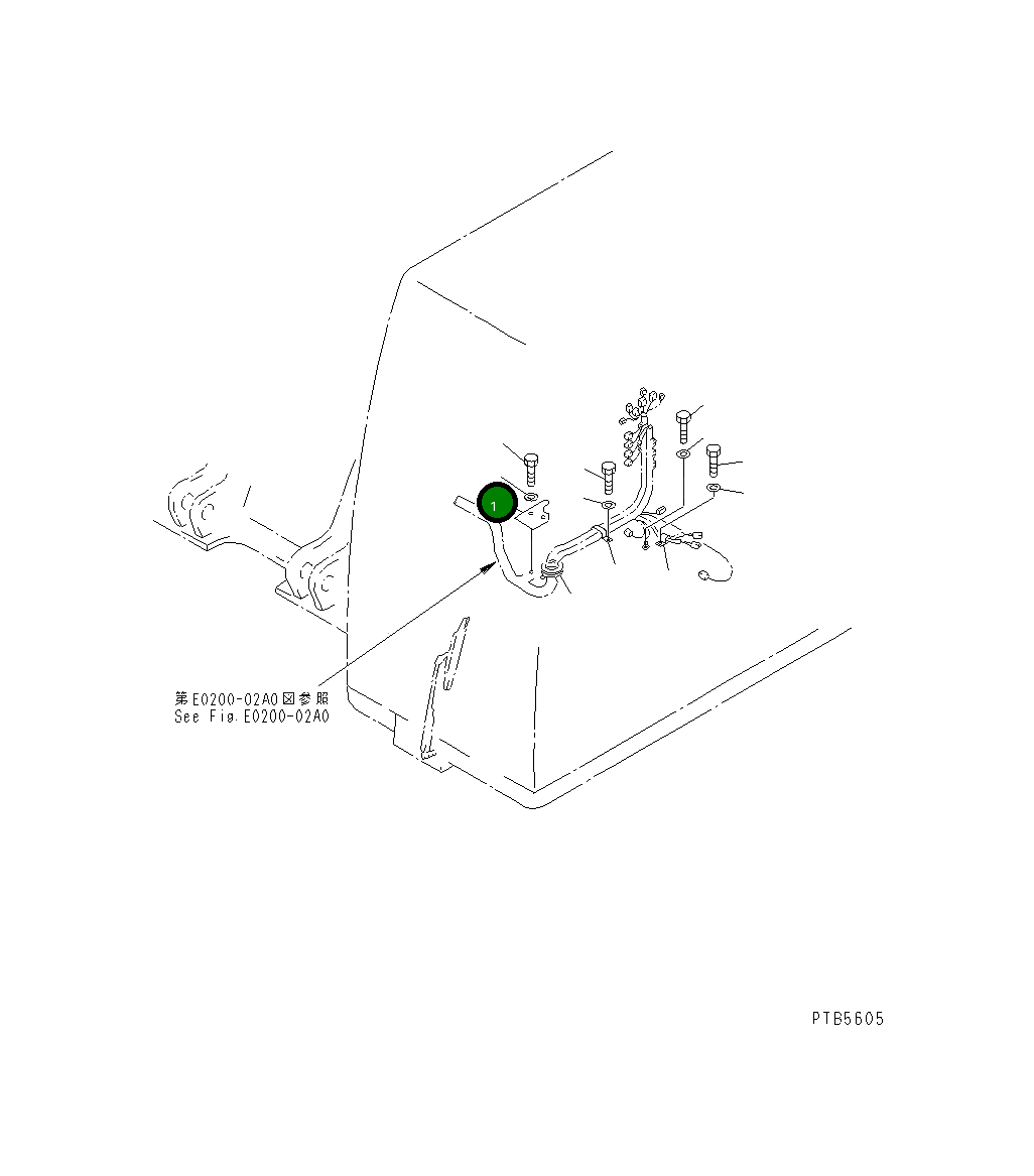 Пластина 20Y-06-K1A11 Komatsu
