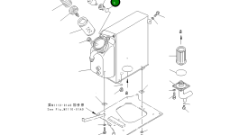 Пробка 8253-60-1130 Komatsu