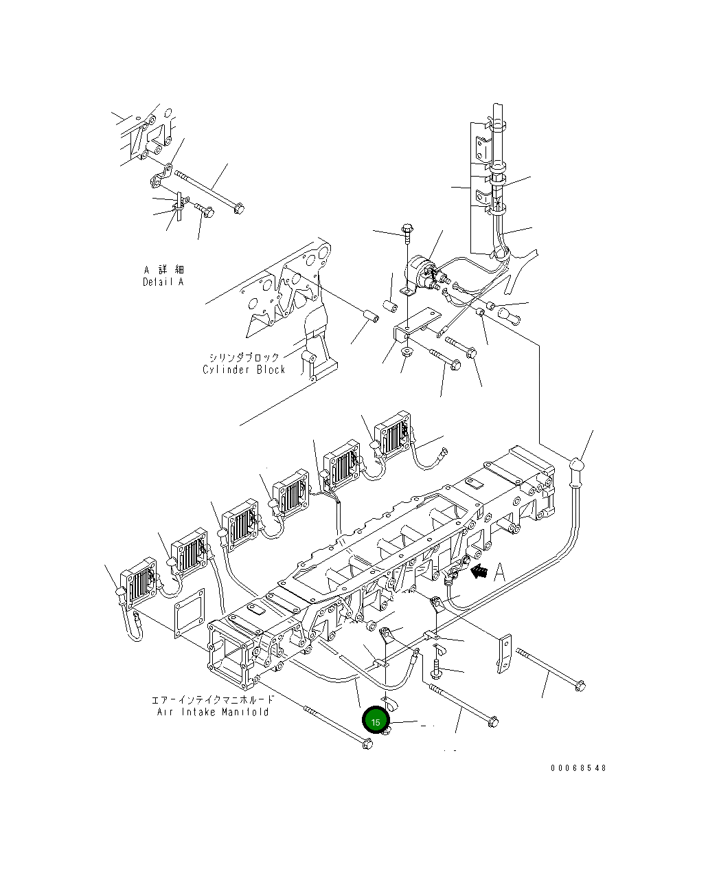 Провод 6218-81-4210 Komatsu