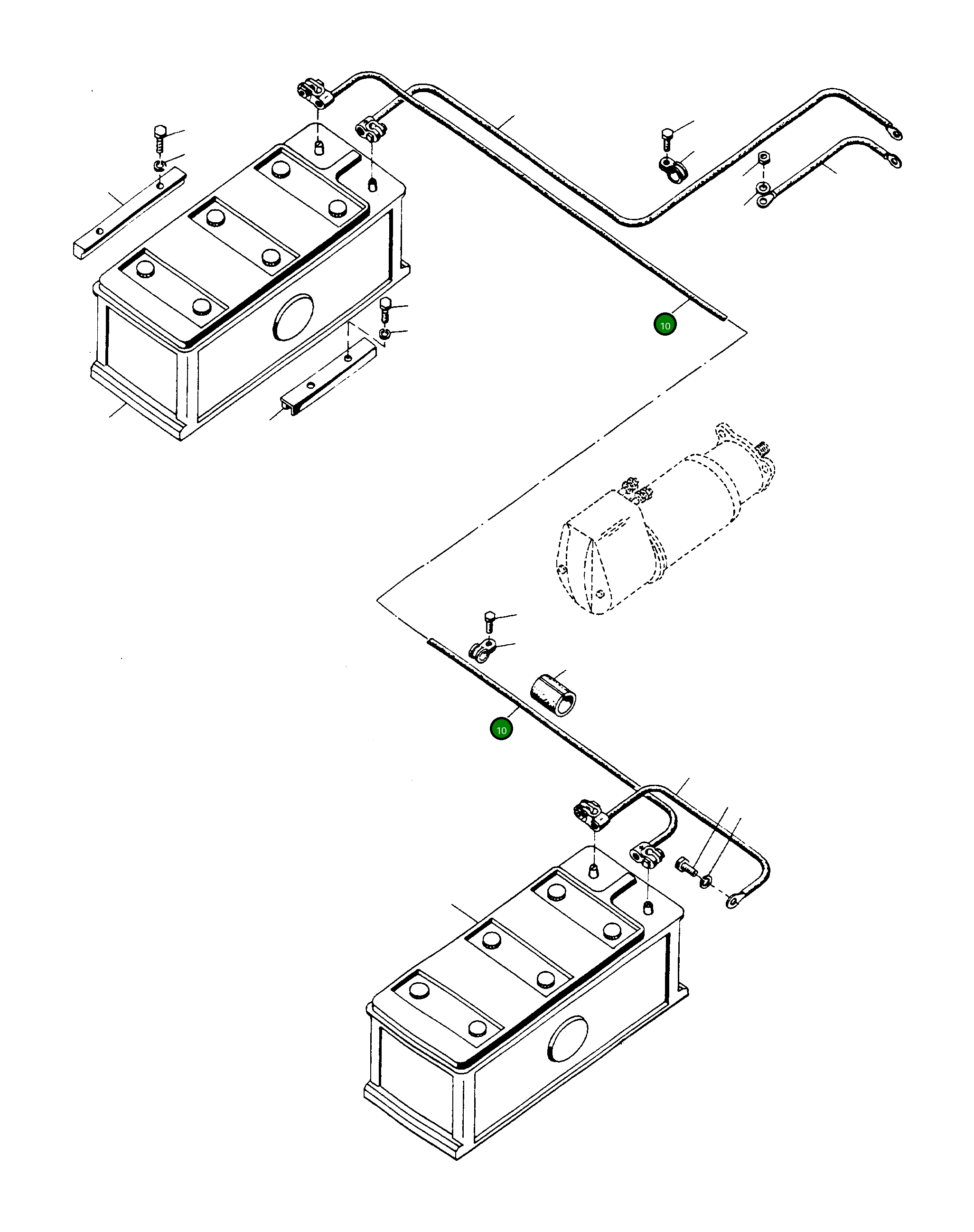 Провод 2945653M1 Komatsu