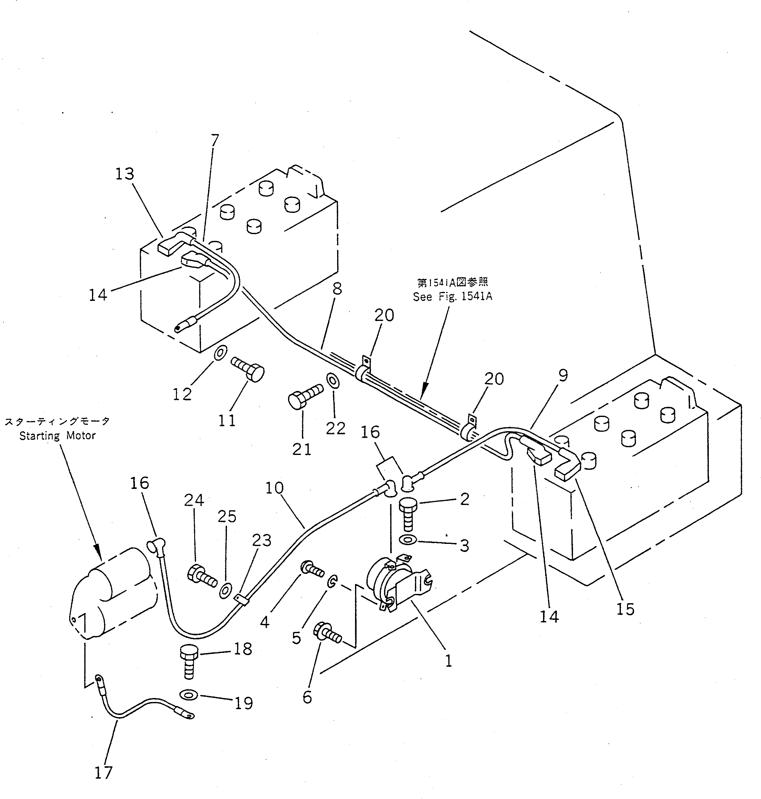 Провод 421-06-12741 Komatsu