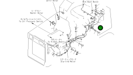 Провод 104-06-51360 Komatsu