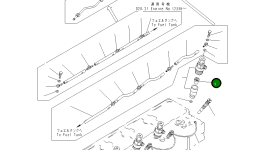 Распылитель 6142-12-3130 Komatsu