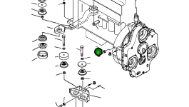 Пробка 02010-71019 Komatsu