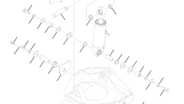 Проставка 4A1-30-22720 Komatsu