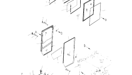 Стекло 423-S52-4920 Komatsu