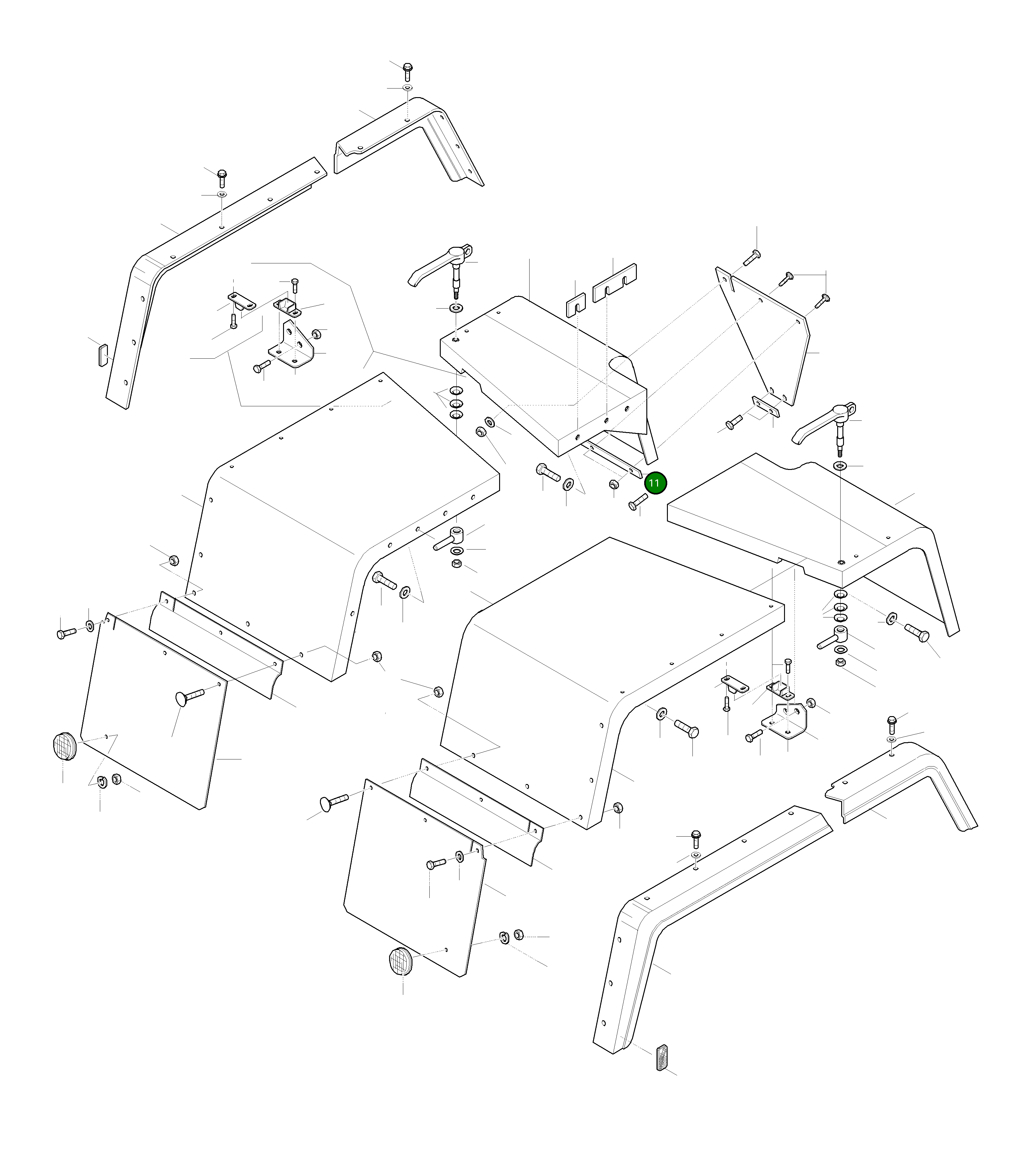 Рейка 42Y-55-H4B40 Komatsu