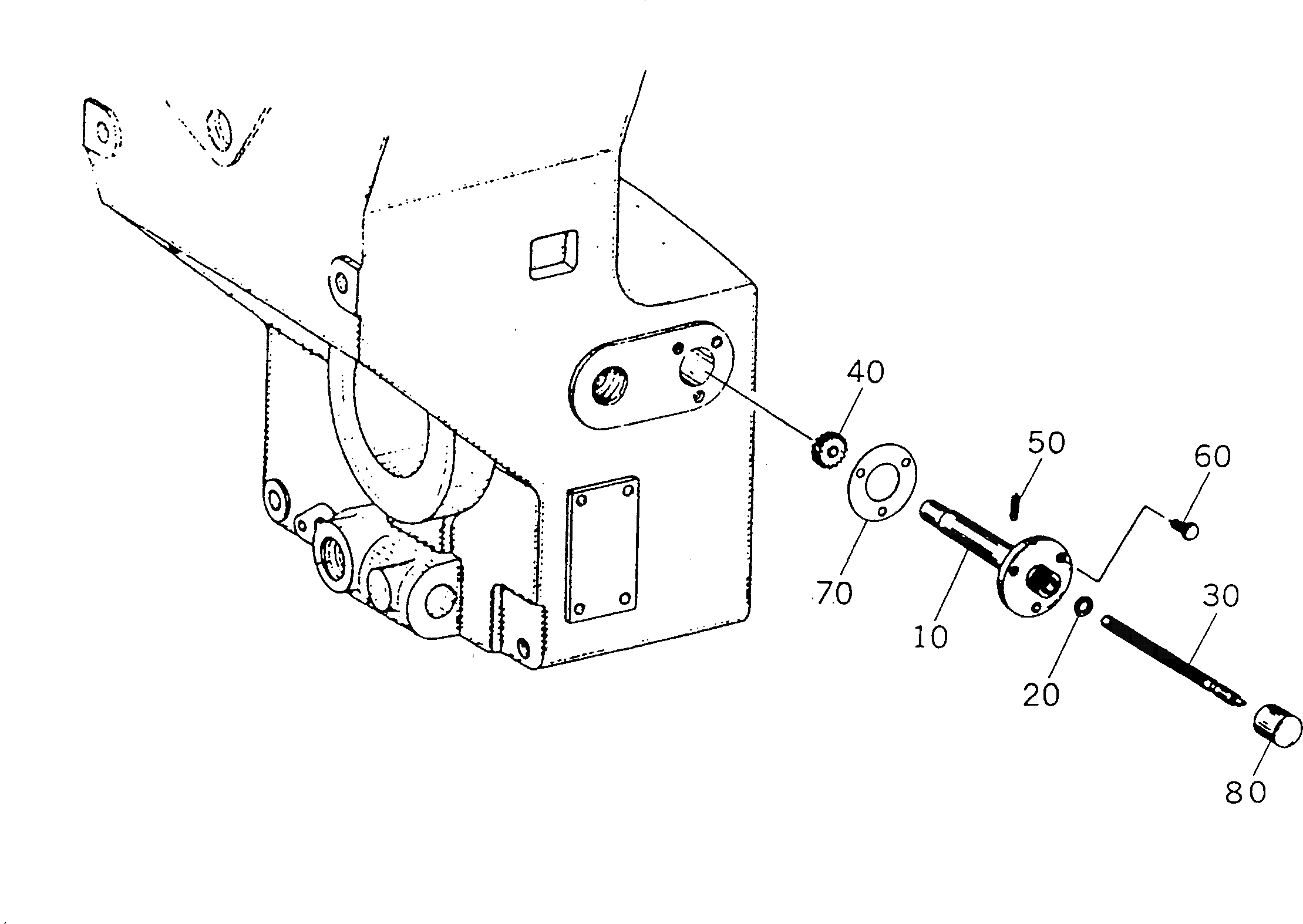 Прокладка BW052691 Komatsu