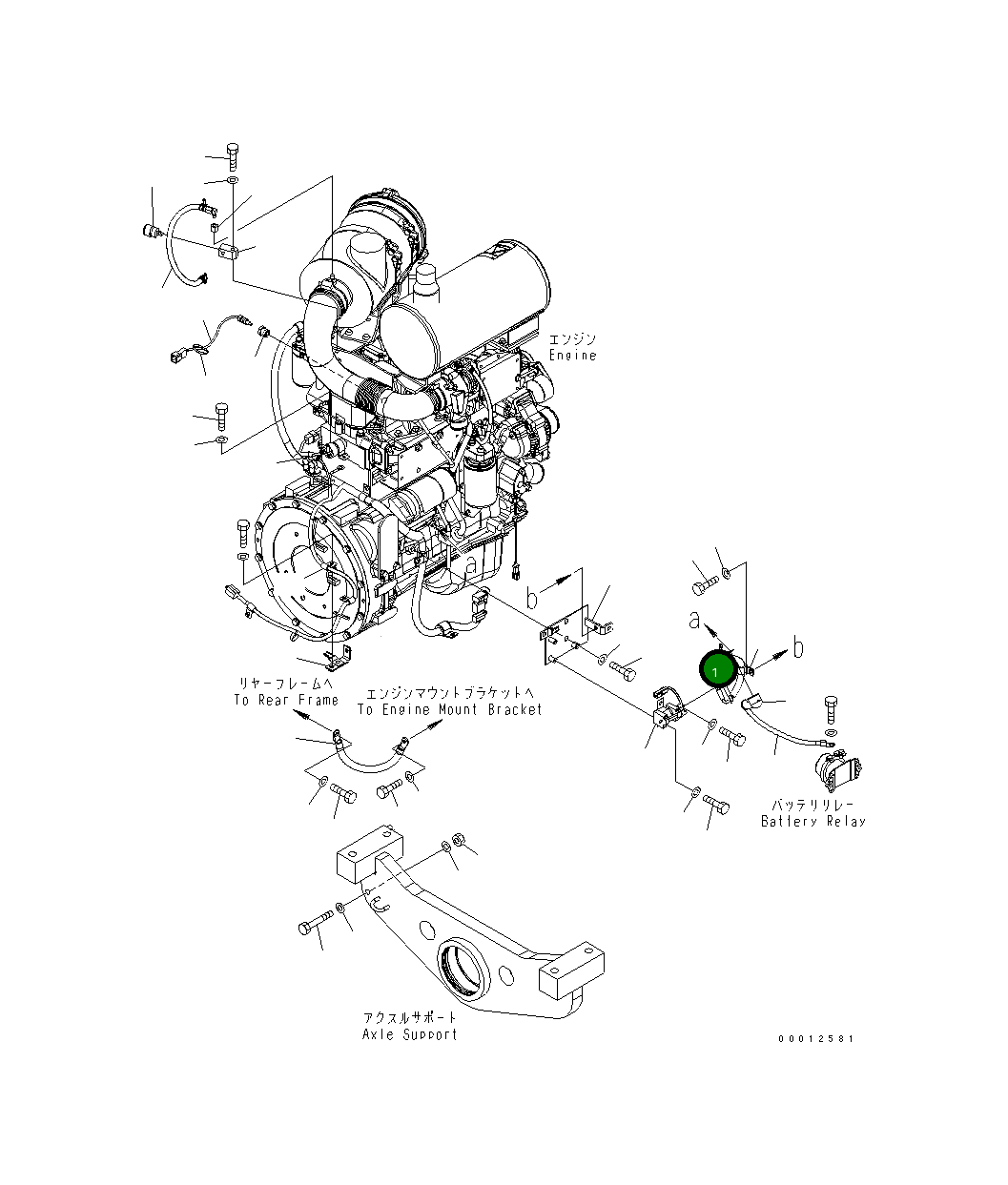 Провод 416-06-32271 Komatsu