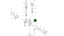 Подкачивающий насос, в сборе DK105220-5470 Komatsu
