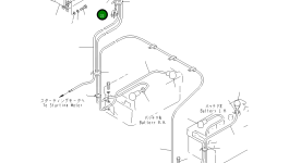 Провод 23A-06-13140 Komatsu