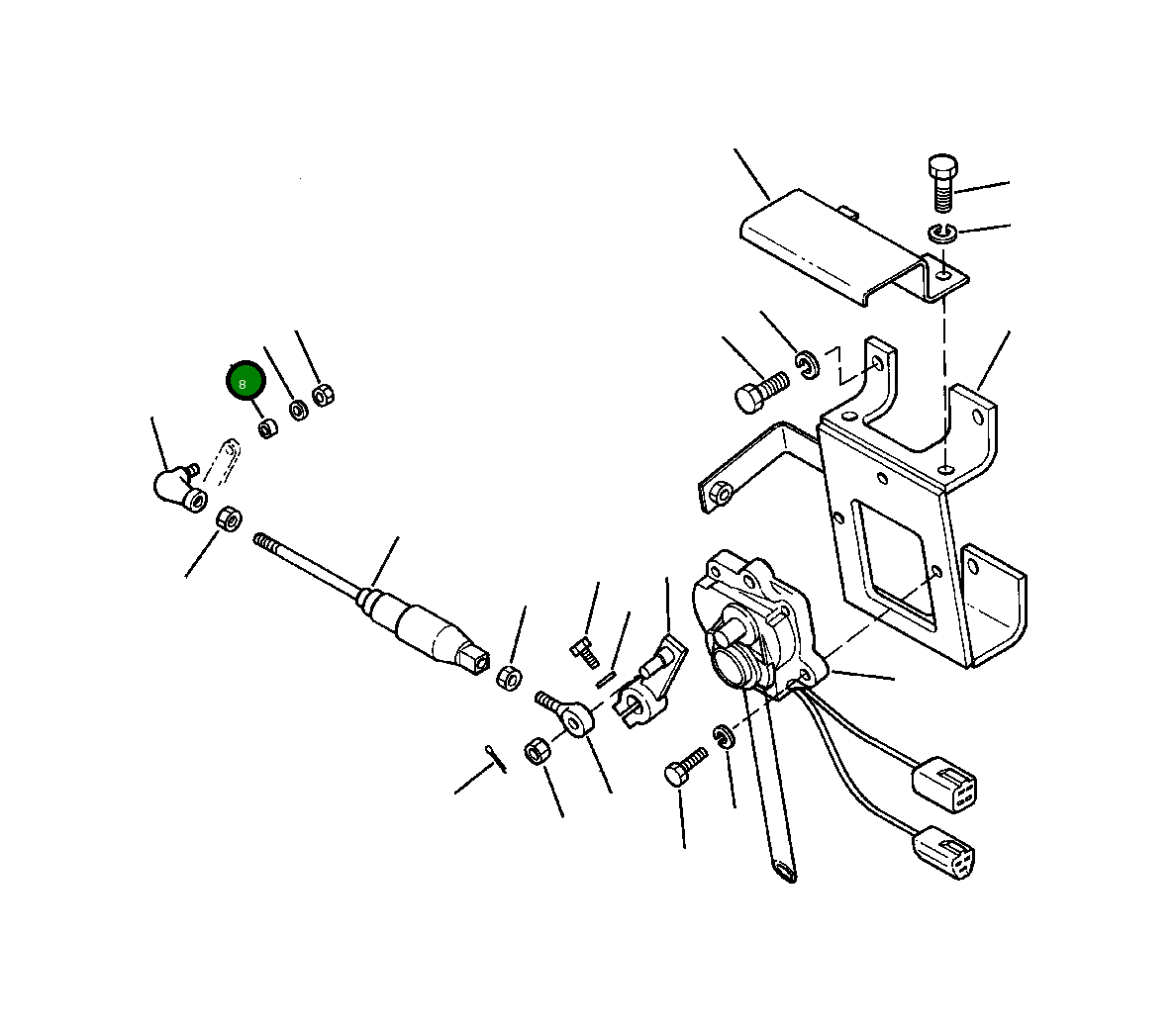 Проставка 208-43-58170 Komatsu