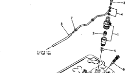 Распылитель 6142-12-3230 Komatsu